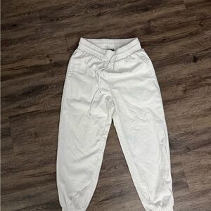 LF Carmar White Joggers